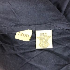 Izod Twin XL Long Flannel Top Sheet